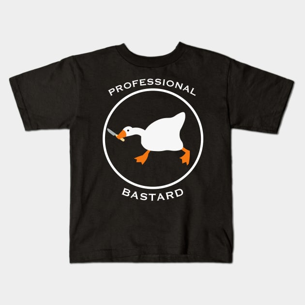 Professional Bastard Kids T-Shirt by TwilightEnigma